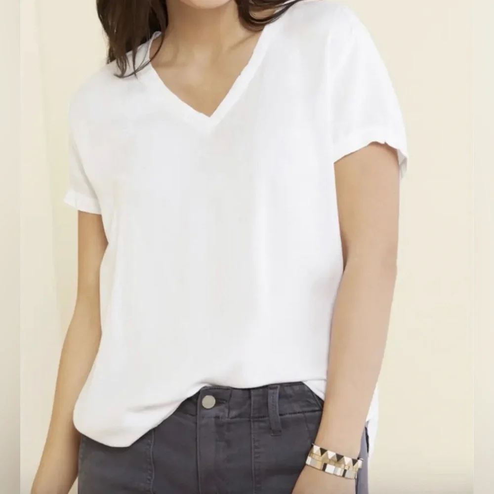 Cloth & Stone White TShirt‎